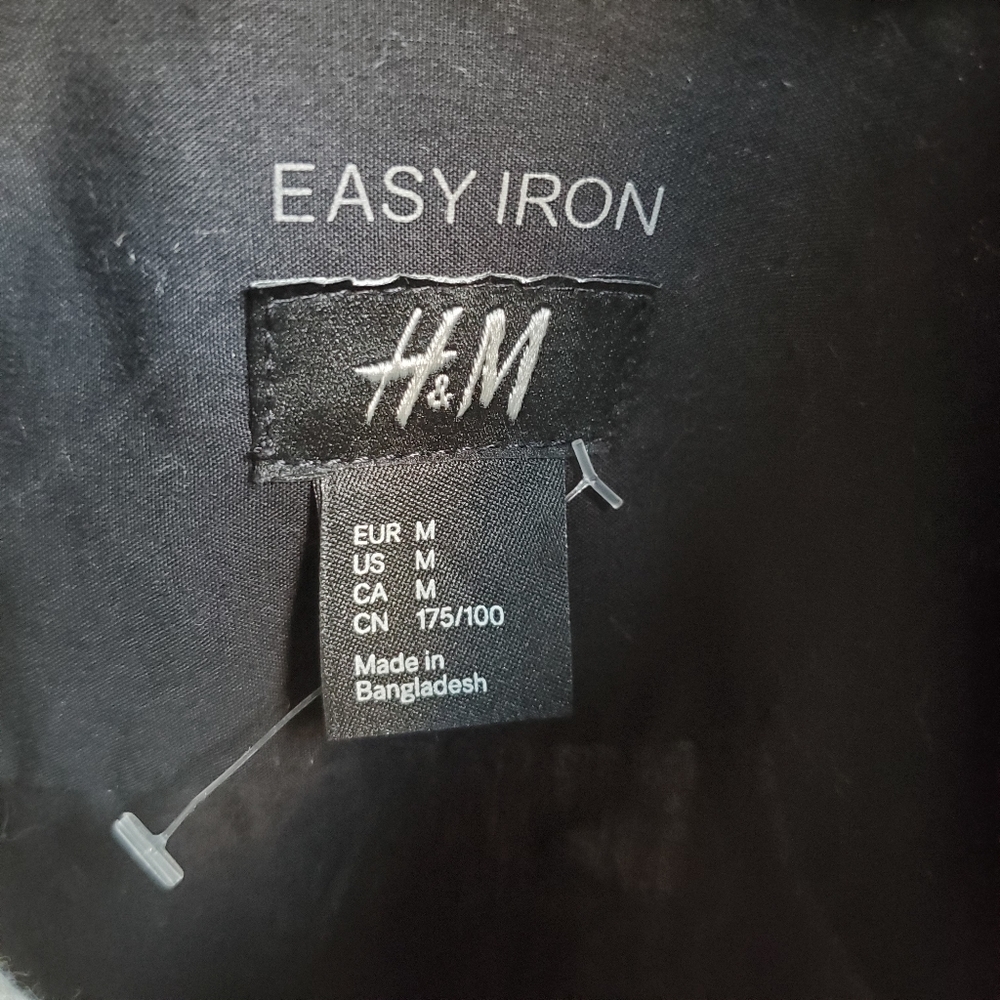 🟢 Men's easy iron H&M business button up - Picture 4 of 6